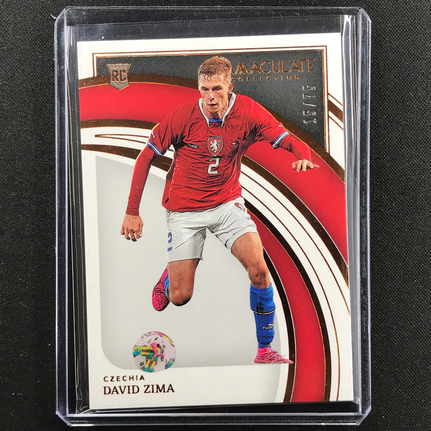 2022-23 Immaculate David Zima Rookie Base Bronze 15/75