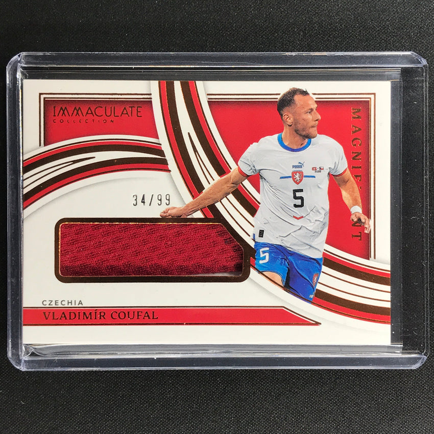 2022-23 Immaculate Vladimir Coufal Magnificent Memorabilia Jersey Bronze 34/99