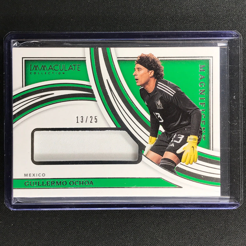 2022-23 Immaculate Guillermo Ochoa Magnificent Memorabilia Jersey Silver 13/25
