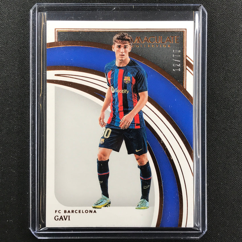 2022-23 Immaculate Gavi Base Bronze 12/75