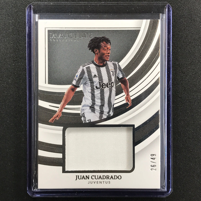 2022-23 Immaculate Juan Cuadrado Remarkable Memorabilia Jersey Silver 26/49