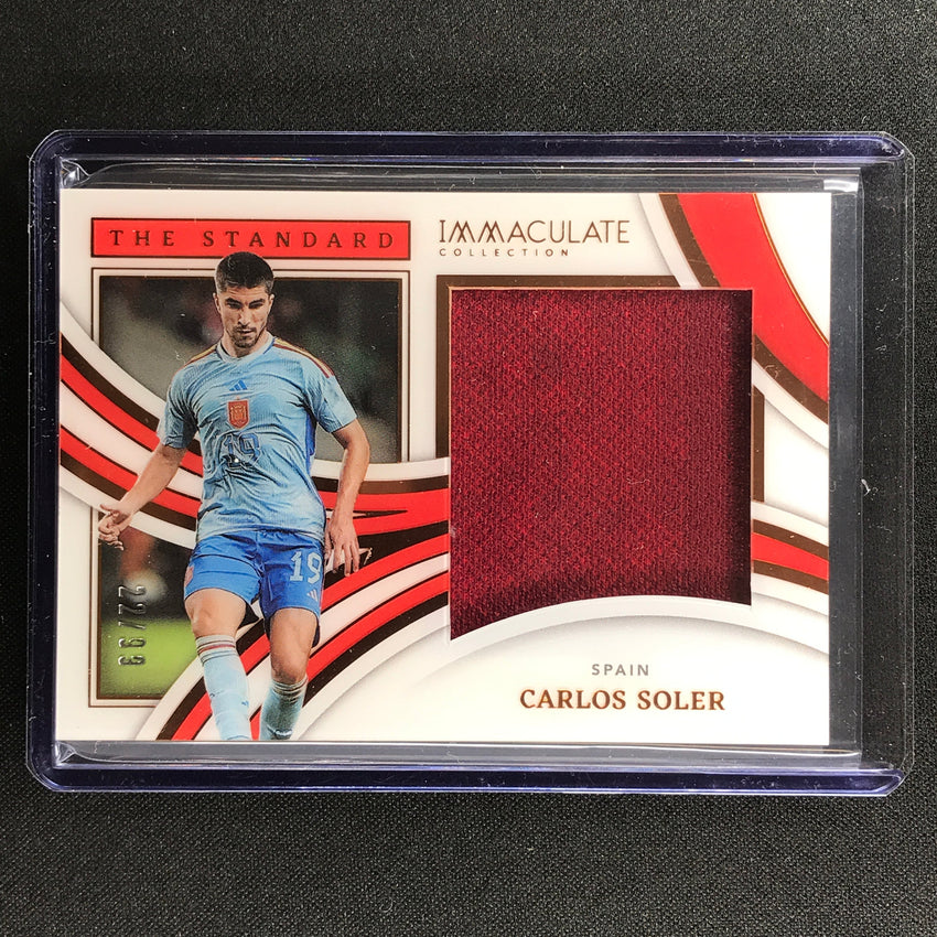 2022-23 Immaculate Carlos Soler The Standard Jersey Relic Bronze 22/99