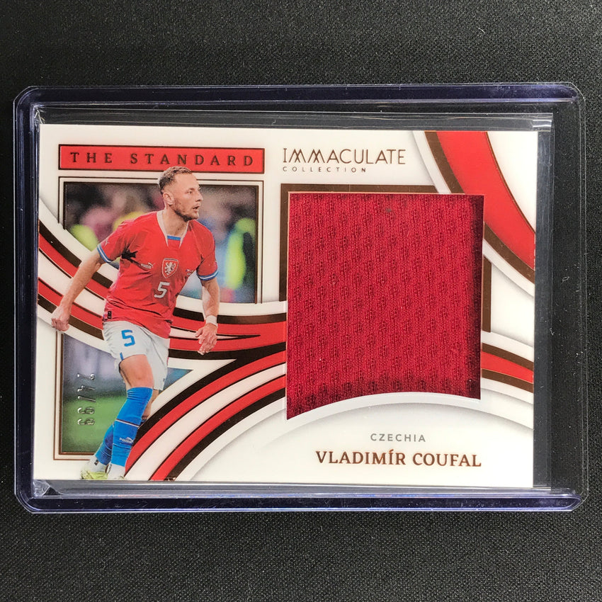 2022-23 Immaculate Vladimir Coufal The Standard Jersey Relic Bronze 74/99