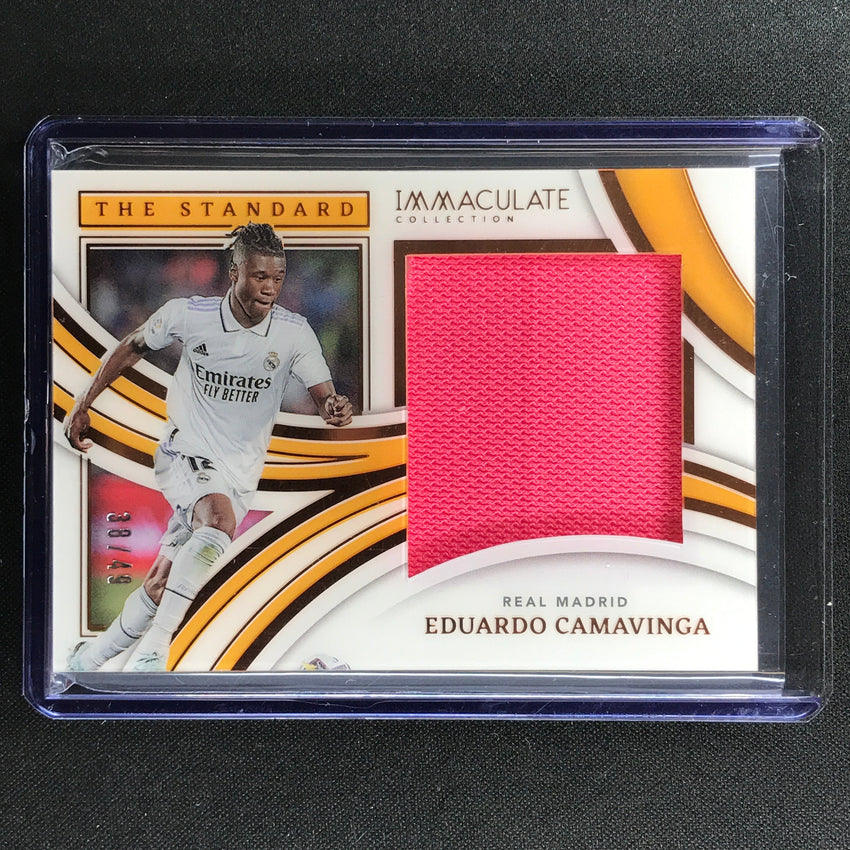 2022-23 Immaculate Eduardo Camavinga The Standard Jersey Relic Bronze 38/49