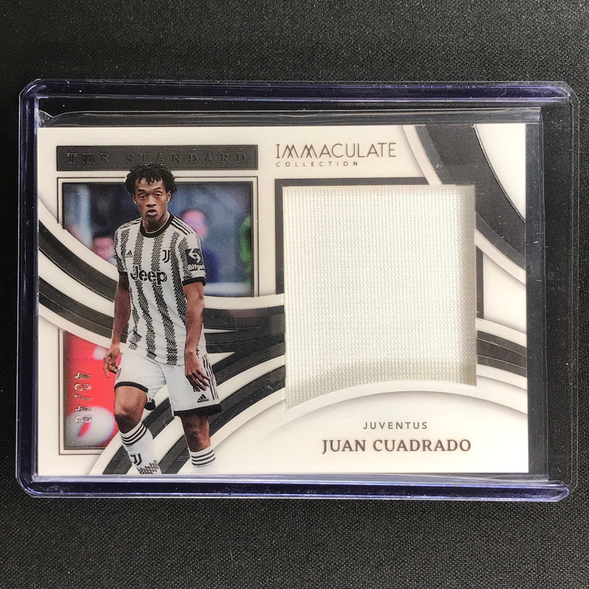 2022-23 Immaculate Juan Cuadrado The Standard Jersey Relic Silver 48/49