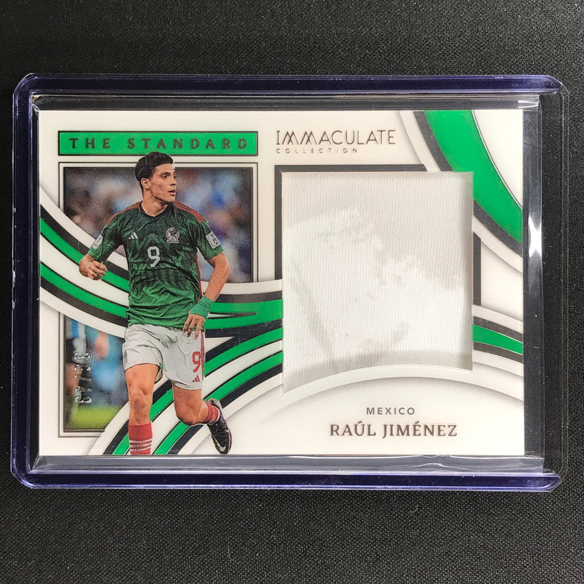 2022-23 Immaculate Raul Jimenez The Standard Jersey Relic Silver 36/49