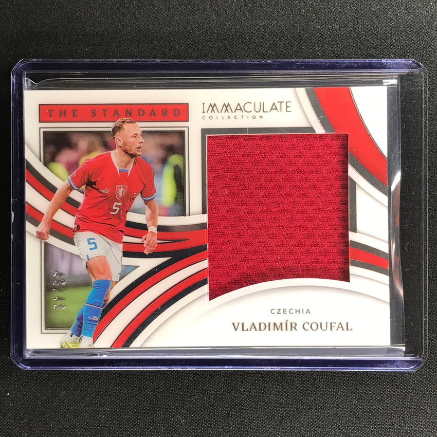 2022-23 Immaculate Vladimir Coufal The Standard Jersey Relic Silver 46/49