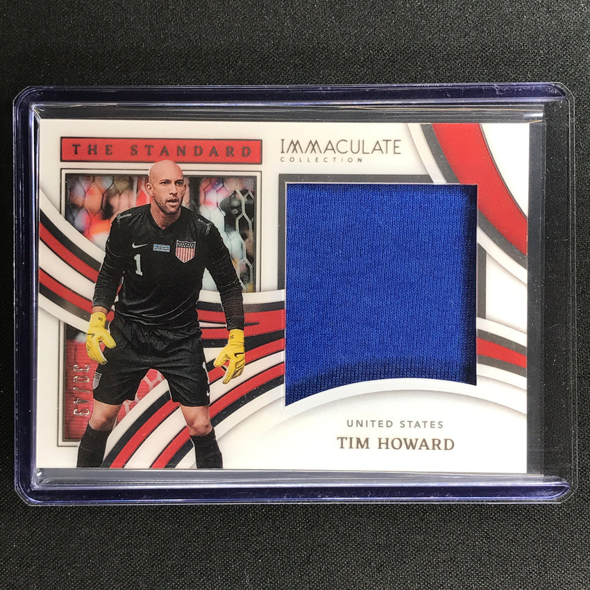 2022-23 Immaculate Tim Howard The Standard Jersey Relic Silver 30/49