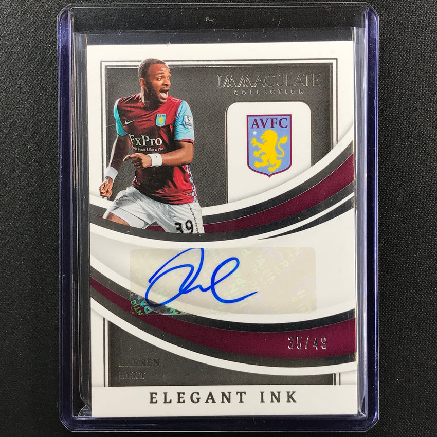 2022-23 Immaculate Darren Bent Elegant Ink Auto Silver 35/49