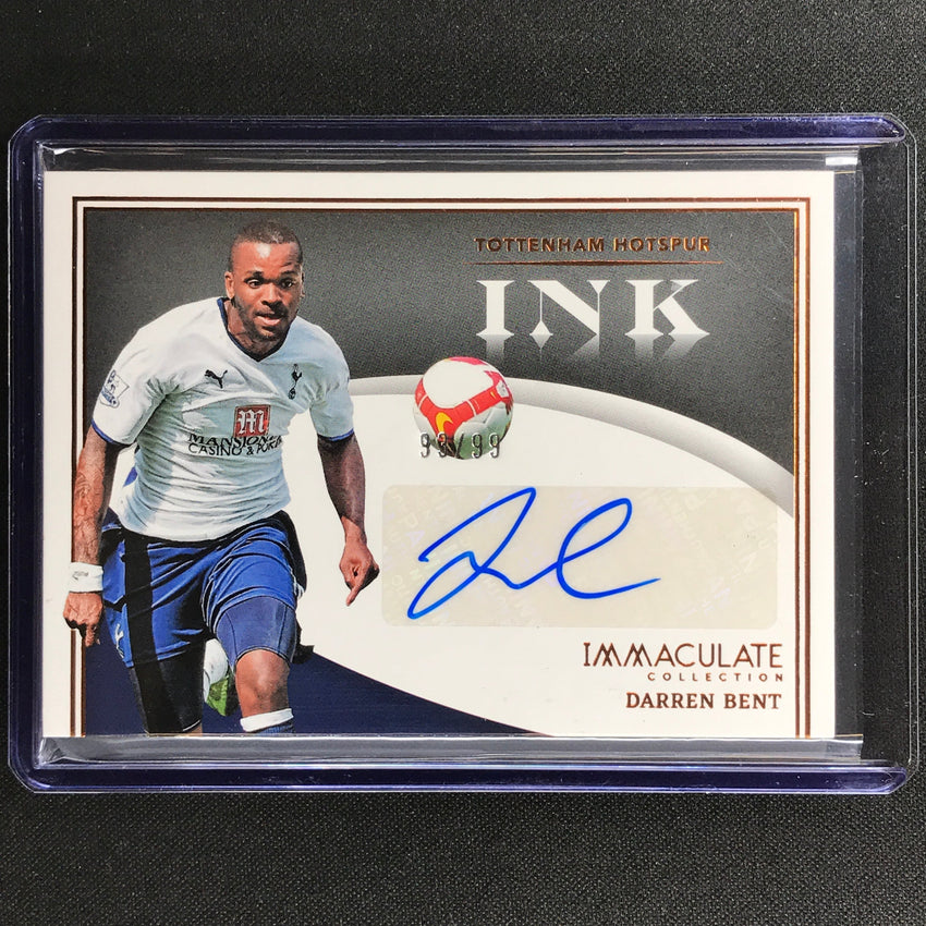 2022-23 Immaculate Darren Bent Ink Signatures Auto Bronze 93/99
