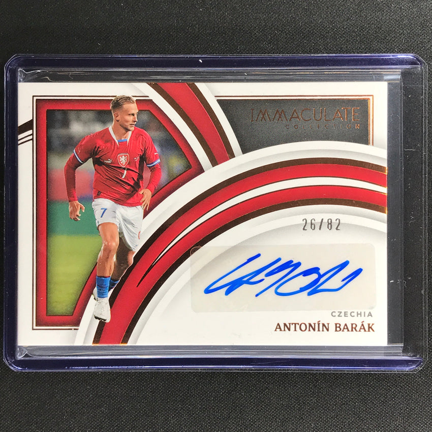 2022-23 Immaculate Antonin Barak Splendid Signatures Auto Bronze 26/82