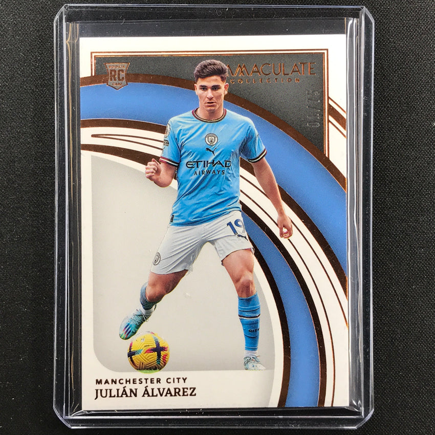 2022-23 Immaculate Julian Alvarez Rookie Base Bronze 1/75