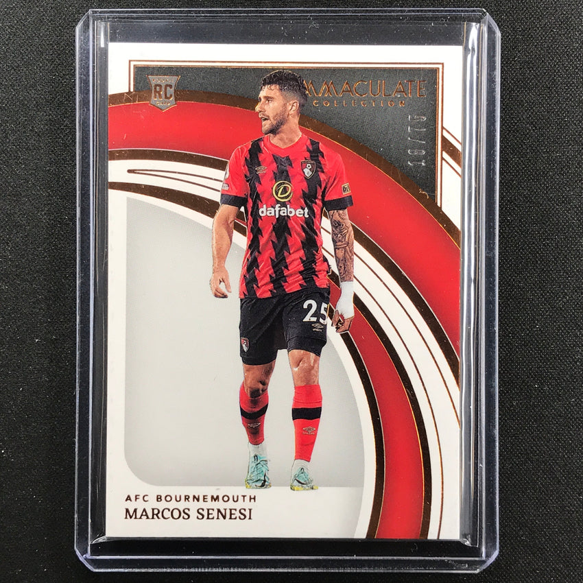 2022-23 Immaculate Marcos Senesi Rookie Base Bronze 18/75