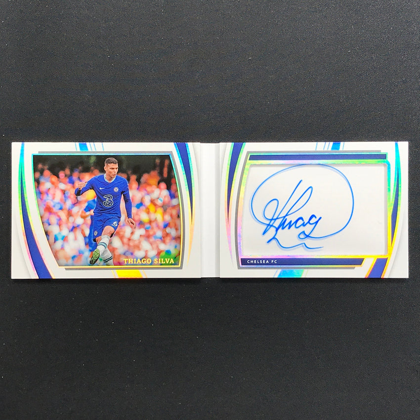 2022-23 Immaculate Thiago Silva Signature Moves Booklet Acetate Auto 14/99