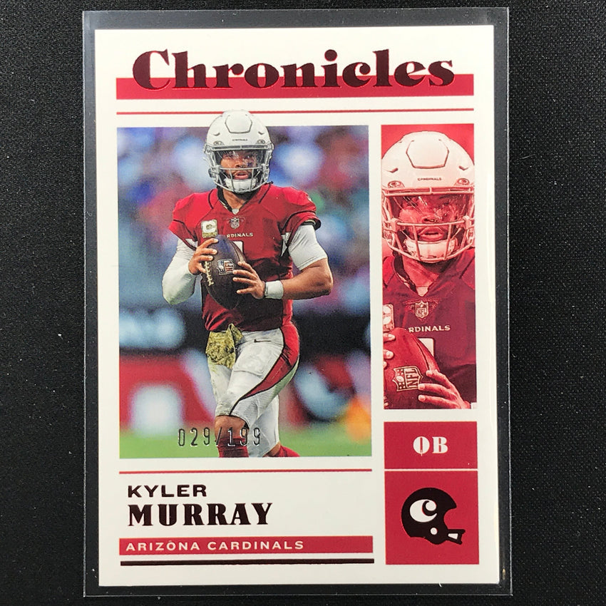 2022 Chronicles Kyler Murray Base Chronicles Red 29/199
