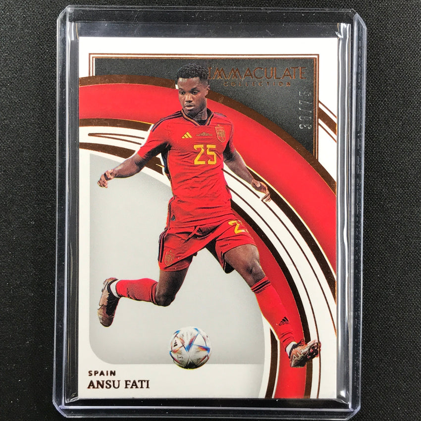 2022-23 Immaculate Ansu Fati Base Bronze 38/75