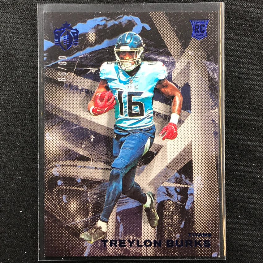 2022 Chronicles Treylon Burks Gridiron Kings Rookie Blue 8/99