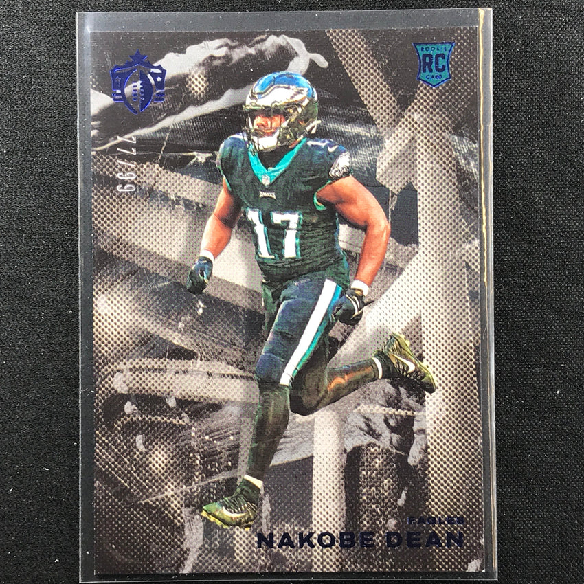 2022 Chronicles Nakobe Dean Gridiron Kings Rookie Blue 77/99