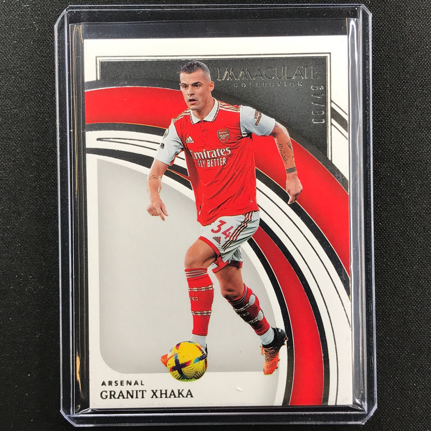 2022-23 Immaculate Granit Xhaka Base Silver 8/49