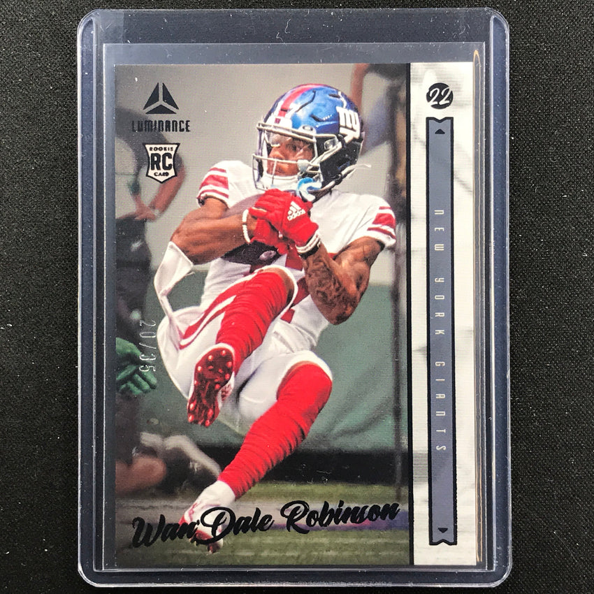2022 Chronicles Wandale Robinson Luminance Update Vertical Rookies Black 20/35