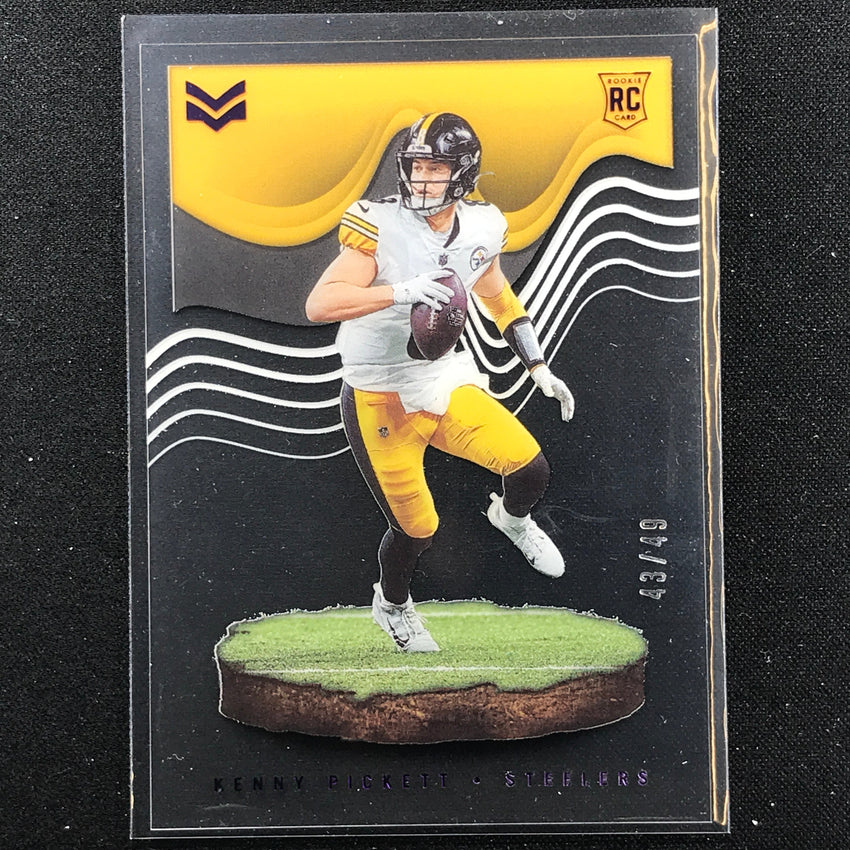 2022 Chronicles Kenny Pickett Magnitude Rookie Purple 43/49