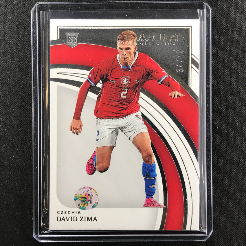 2022-23 Immaculate David Zima Rookie Base Silver 34/49