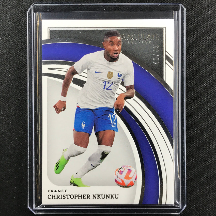 2022-23 Immaculate Christopher Nkunku Base Silver 46/49