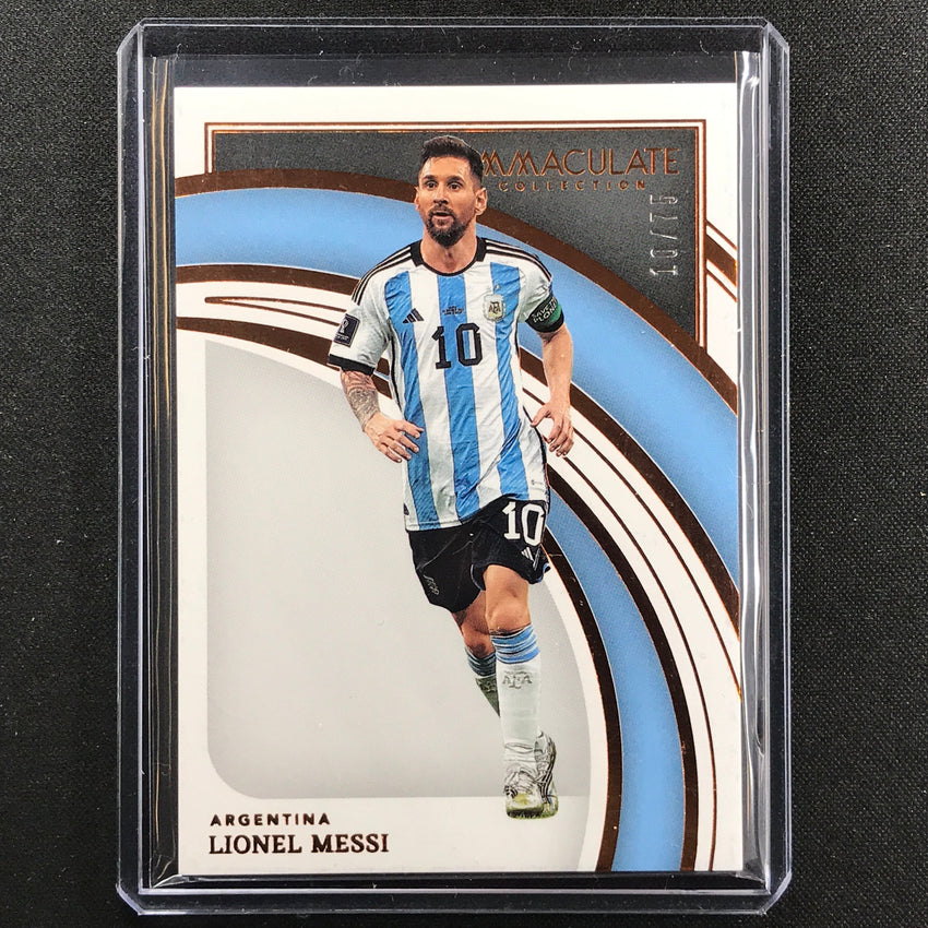 2022-23 Immaculate Lionel Messi Base Bronze 10/75
