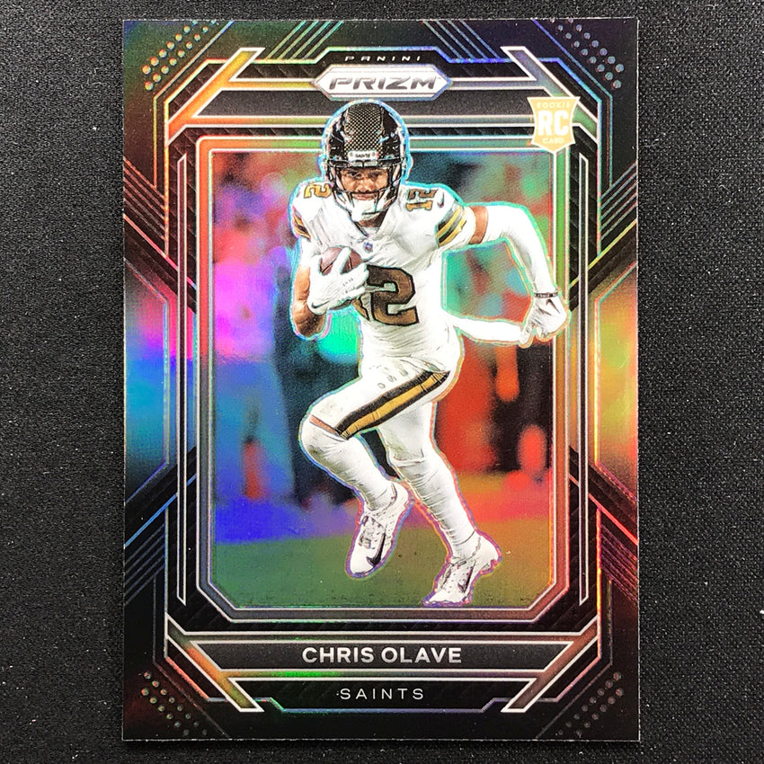 2022 Chronicles CHRIS OLAVE Prizm Black Silver Rookie #14
