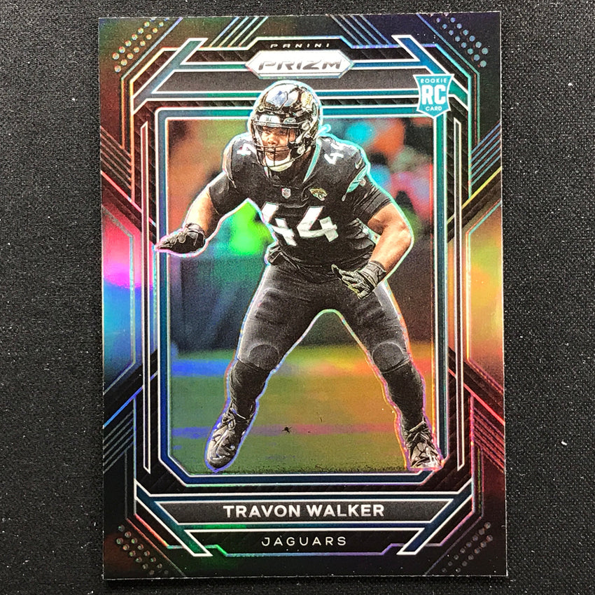 2022 Chronicles TRAVON WALKER Prizm Black Silver Rookie #21