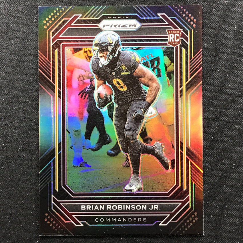 2022 Chronicles BRIAN ROBINSON JR. Prizm Black Silver Rookie #23