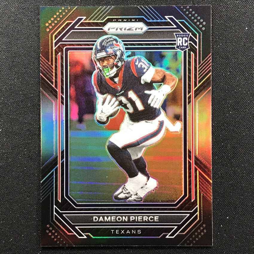 2022 Chronicles DAMEON PIERCE Prizm Black Silver Rookie #25