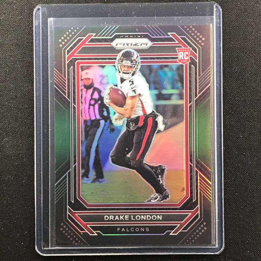 2022 Chronicles Drake London Prizm Black Rookie Green 39/49