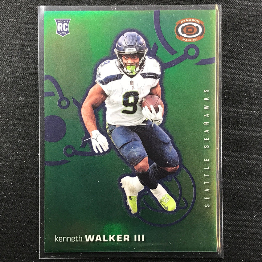 2022 Chronicles Kenneth Walker Iii Dynagon Rookie Green 21/49