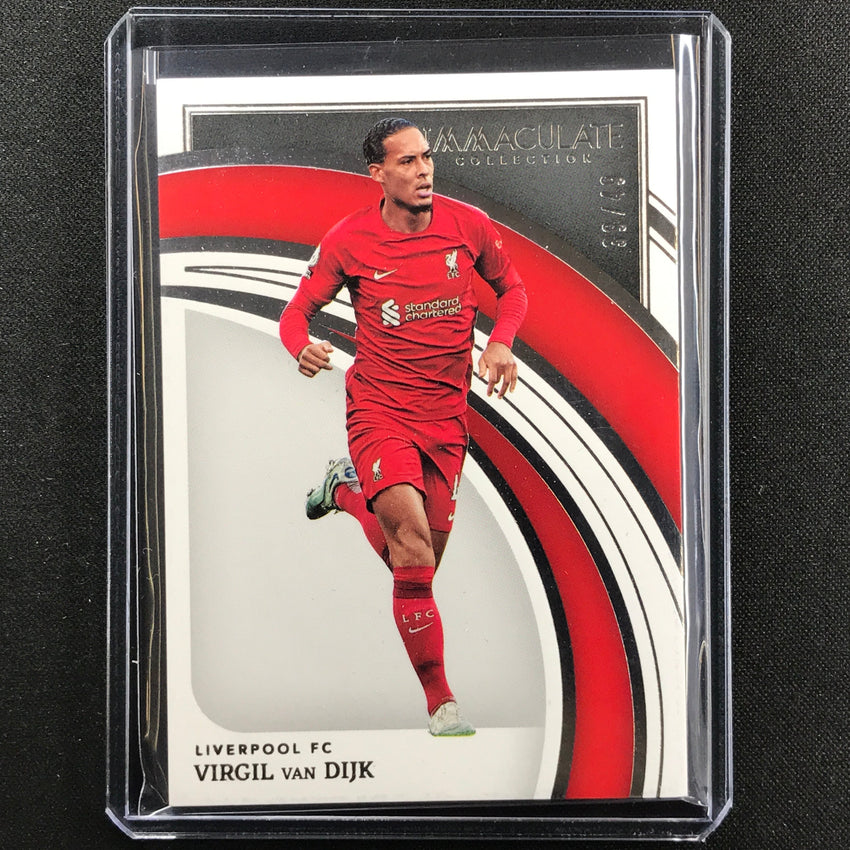 2022-23 Immaculate Virgil Van Dijk Base Silver 39/49