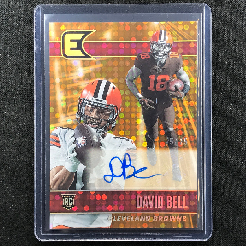 2022 Chronicles David Bell Essentials Rookie Auto Orange 25/25