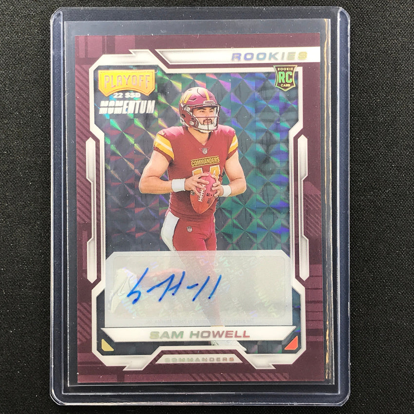 2022 Chronicles SAM HOWELL Playoff Rookie Auto Mosaic SSP #5