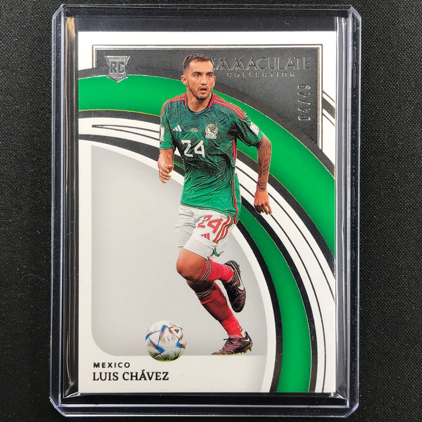 2022-23 Immaculate Luis Chavez Rookie Base Silver 4/49