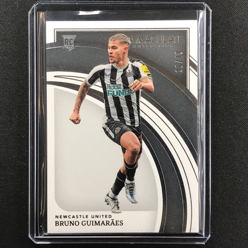 2022-23 Immaculate Bruno Guimaraes Rookie Base Silver 28/49