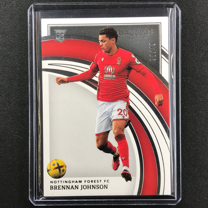 2022-23 Immaculate Brennan Johnson Rookie Base Silver 38/49