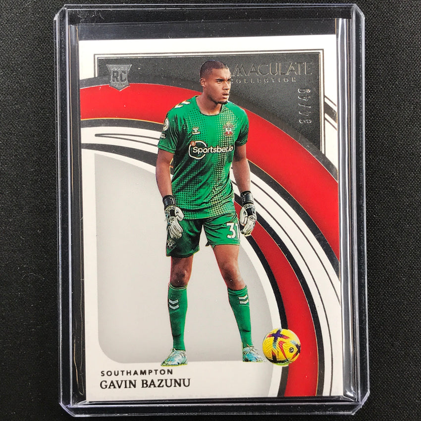 2022-23 Immaculate Gavin Bazunu Rookie Base Silver 34/49