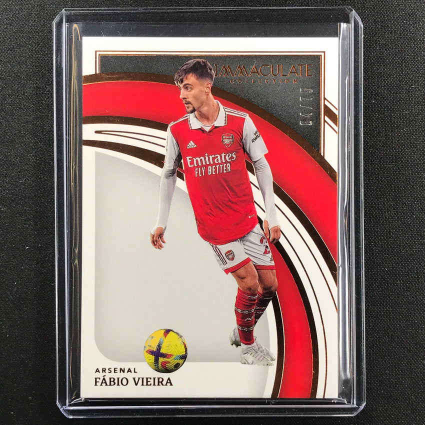 2022-23 Immaculate Fabio Vieira Base Bronze 4/75