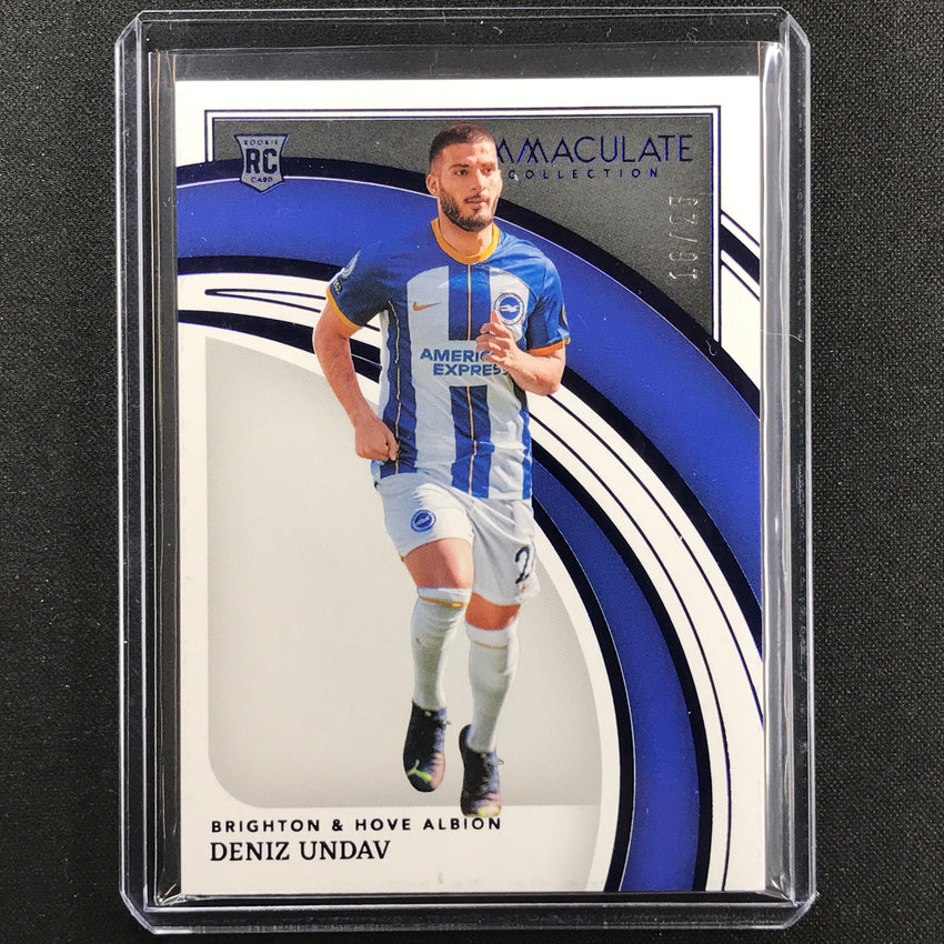 2022-23 Immaculate Deniz Undav Rookie Base Sapphire 18/25