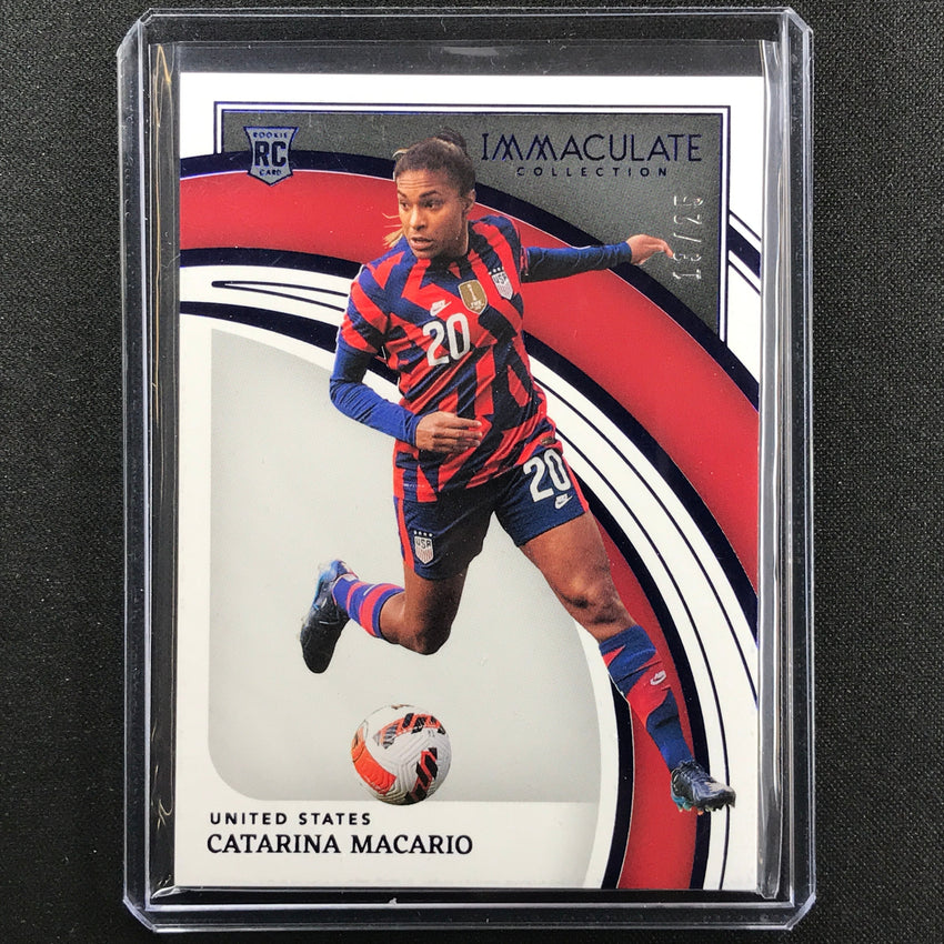 2022-23 Immaculate Catarino Macario Rookie Base Sapphire 13/25