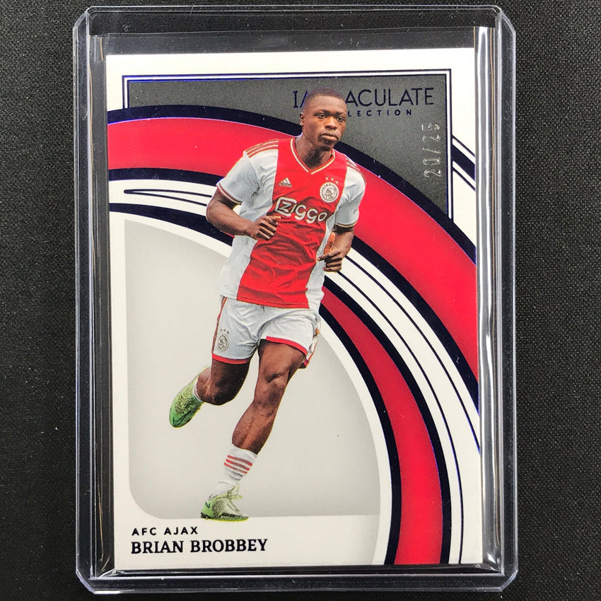 2022-23 Immaculate Brian Brobbey Base Sapphire 20/25