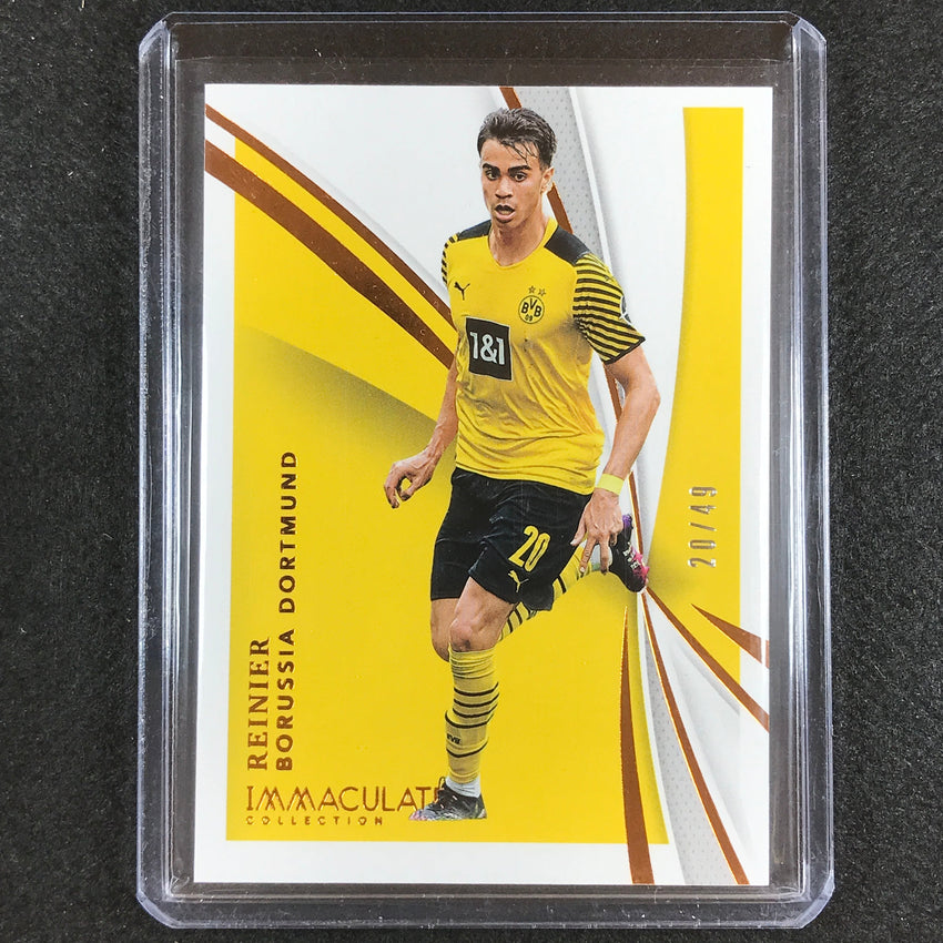 2021 Immaculate Reinier Base Bronze 20/49
