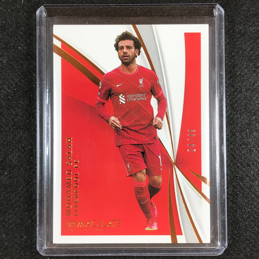 2021 Immaculate Mohamed Salah Base Bronze 24/49
