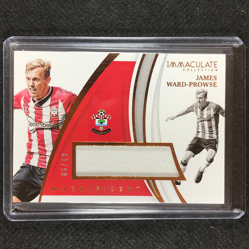 2021 Immaculate JAMES WARD-PROWSE Magnificent Memorabilia Jersey Relic 6/49