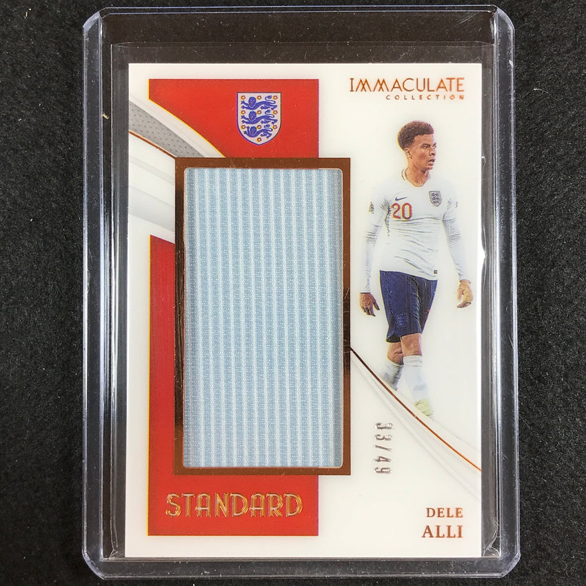 2021 Immaculate Dele Alli Standard Jersey Relic Bronze 33/49