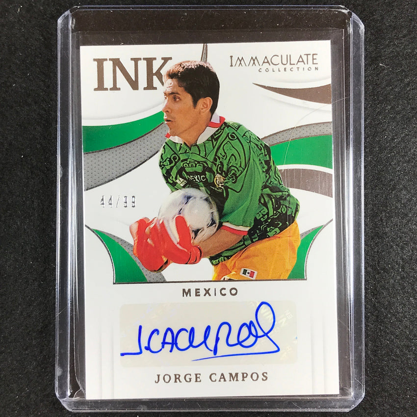 2021 Immaculate Jorge Campos Ink Auto Silver 44/99